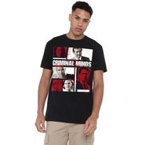 Criminal Minds Character Boxes T-Shirt S-2XL, Black S black