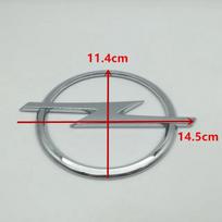 1 vnt. 3D ABS opel CORSA Automobilio raidės Variklio dangtis Priekinės grotelės Galinės bagažinės emblema Lipdukas Stiliaus priedai gray