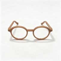 12cm Vaikų Retro Akinių Rėmelis Be Lęšių brown