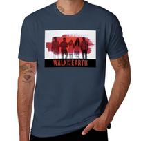 Walk Off The Earth TShirt Work Basic Short Sleeve Top XL black