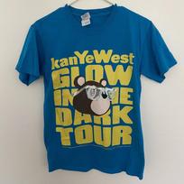 Vintažiniai 2007 m. Kanye West Glow In The Dark turo marškinėliai Vyriški S dydis Murakami Rap Unisex marškinėliai L yellow