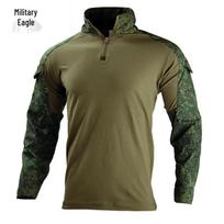 Sienų kirtimo G2 Camouflage varlės kostiumo komplektas: Ilgo rankogalio marškinėliai ir stori ilgi kelnės taktiniams mokymams ir kovai 4XL gray