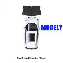 Car Side Window Sunshade for Tesla Model Y Juniper 2025 2024 Privacy Front Rear Windshield Screen Sun Visor Camping Shade Cover