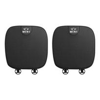 Automobilio interjero sėdynės užvalkalas kvėpuojantis neslystantis kilimėlis Mini Cooper JCW Works F54 F55 F56 F57 F60 R50 R52 R53 R55 R56 R57 gray