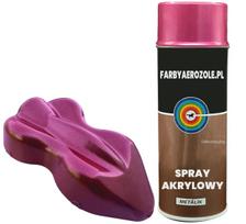 Acrylic Paint METALLIC DECORATIVE Spray S352 Pink 400ml