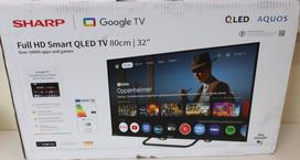 Sharp 32HF3865E 32" (81cm) QLED Full HD Google TV |  | Sharp 32HF3865E | 32 | Smart TV | Google TV | DAMAGED PACKAGING