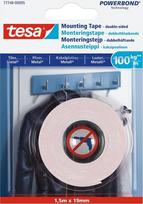 Tesa Dvipusė lipni juosta Tesa tesa, balta