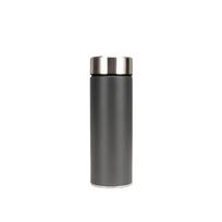 Naujas 304 nerūdijančio plieno vakuuminis puodelis moterims, mažas, nešiojamas, aukštos išvaizdos, skirtas biurui, verslo dovana 400ml pilka