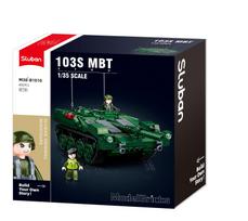 Sluban konstruktorius „Tankas Stridsvagn 103“, 692 det.
