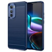 Dėklas Motorola Edge 30 Dėklas Motorola Edge 30 30Lite 30 Pro S30 X30 Silikoninis Anglies Pluošto Galinis Dėklas Moto Edge 30 Dėklas For Moto S30 Pro mėlyna