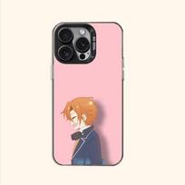 Manga S-SASAKI and M-MIYANO Phone Case For iPhone 17 16e 16 15 14 13 12 Pro Max X XR XS MAX Back Cover iPhone13 gray