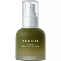 ACCOJE Reviving Green Cica Care raminamasis veido serumas jautriai odai, 50 ml
