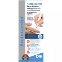 ACETOCAUSTIN karpų šalinimo pieštukas, 1 vnt.