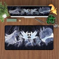 Hollow Knight XXL Didelis Žaidėjo Pelės Kilimėlis Kompiuterio Klaviatūros Kilimėlis xMM HD Spausdinimas Neslystantis Nesiprausiantis Ergonomiškas dizainas Stalo Kilimėlis 300x800x2mm