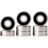 608 Rollerball bearings Longboard bearings Roller bearings 8 PCS gray