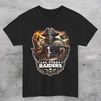 LAS VEGAS RAIDERS PIRATE LOGO Football Unisex T Shirt M įvairiaspalvis