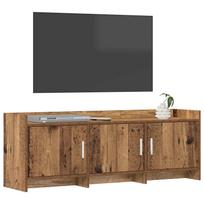 TV Cabinet 130 x 33 x 47 cm Reclaimed Wood Particleboard