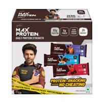 RiteBite Max Protein Daily Assorted Protein Bars with 10g Protein, 5g Fiber & 21 Vit. & Minerals | 0 Added Sugar, No Cholesterol & Trans Fat For Up