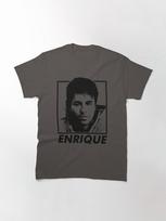 Enrique Iglesias ENRIQUE Classic T-Shirt L tamsiai pilka spalva