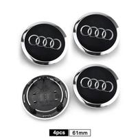 4 vnt. 60/61/68/69 mm automobilio ratlankio centrinis dangtelis, ratlankio apdaila, priedai Audi Quattro S7 S8 S3 A1 A3 A4 A5 A6 A7 A8 Q2 Q3 Q5 Q7 Q8
