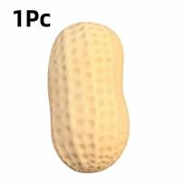 Crunchy Peanut Stress Ball Buttery Soft Squishy Hand Squeezer Asmr Tactile Sensory Fidget Toy Stress Relief Relax Gift For Adults beige