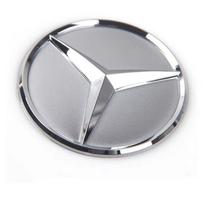 Benz amg 52mm 57mm Automobilio vairo emblemos lipdukas Pakeičiama apdaila Mercedes Benz C180 C200 C260 C300 W108 W124 W126 52mm sidabras