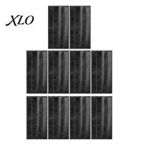 Self Adhesive Backsplash Tiles 10Pcs Peel And Stick Wallpaper, Kitchen Oil-Proof Sticker with Waterproof Vertical Texture Wallpaper Coating, Tile for juoda