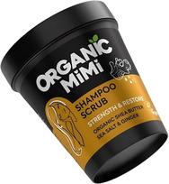 Šveitiklis plaukams, šampūnas Organic Mimi Strength And Restore Sea Salt And Ginger, 280 g
