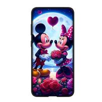 for Samsung Galaxy S25 S24 S23 S22 Ultra FE Plus A17 A37 A57 A56 A55 A06 A16 A15 A36 A35 A05 A25 A54 A34 Case Minnie Cartoon Mickey Cute Mouse Cover for Redmi Note 14 Pro Plus 5G blue