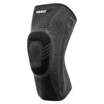 Aolikes Knee Brace Compression Sleeve With Silicone Spring Support For Pain Relief Basketball Volleyball Sports M gray