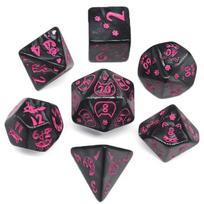 RPG dice hello kitty set of 7 dice dice
