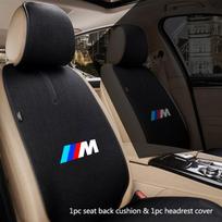 Priekinės/Galinės automobilio sėdynės užvalkalas Pagalvėlė Apsauga nuo įbrėžimų Padas Skirta BMW M E46 E36 E34 F10 E90 F30 E60 F30 E53 E30 E92 E87 Lipdukas