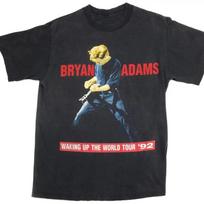 New Bryan Adams Waking Up The World Tour 1992 Unisex Cotton Shirt S 5xl Dn68 Vintage Stylish Homme Comfortable M gray