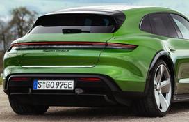 Porsche Taycan Turismo CHROME TRUNK LID