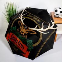 Jager-meister Spiritinis Gėrimas Skėtis 8 Rėmai Kelionei, Stovyklavimui, Laisvalaikiui Lengvas Nešiojamas Skėtis, Būtinas Kiekvienoms Šeimos Šventėms Dovana Three-fold umbrella black