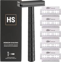 Warranty HENSON SHAVING AL13 Shaver MILD [Genuine Product/Manufacturer's Included] (JET BLACK) gray