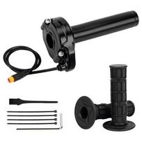 Superior-For Happyrun Freego Heybike Electric Dirt Bike Ebike Full Twist Throttle For Macfox 3 Pin Surron Style Throttle Grip K Throttles 2 kaip parodyta spalva