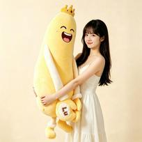 120cm miela daržovių ilgo kūno pagalvė, baklažano, morkos, banano pliušinis žaislas su ilgomis rankomis ir kojomis, kawaii maisto minkštas apkabinamas pagalvėlis 120cm electric geltona