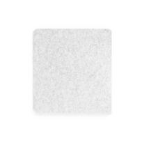 Rectangle Mice Pad Large Size Mouse Mat Computer Accessory Felt Mouse Pad  Home 30x25cm šviesiai pilka spalva