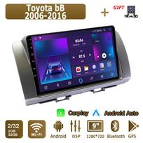 Android Carplay Automobilinis Radijas Toyota bB 2006-2016 Multimedijos Grotuvas Pagrindinis Blokas Stereo GPS Navigacija BT WIFI 2+32GB 2+32GB