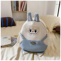 New Men's and Women's Schoolbags Fun Color Matching Design Backpack Quality Lightweight Large Capacity Leisure Backpack. . gray