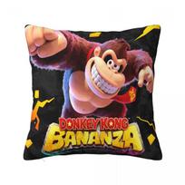Trendy Home Donkey Kong Bananza GameDecor Pillowcases Accessories Pillow Covers Zipper Multi-Size 20x20Inch