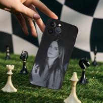 L-Lana Del Rey Singer Silicone Anime Black Case For Iphone 17 Air 16 15 14 13 12 11 Pro Max Plus Basic iPhone 16pro max gray