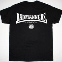 Bad Manners London Cotton Classic All Size S 5Xl T Shirt XXXL juoda