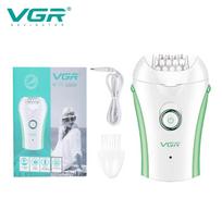 VGR V-705 Safe Hair Removal Device Rechargeable Mini Portable Women's Hair Removal Device Portable Electric Strong Power Hair Removal Device Shaver žalia