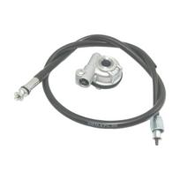 Motorcycle Speedometer Gear Cable Speed Meter Rubber Coated Mileage Wire For HONDA WH125-8 WH125-11 SDH125-51 CBF 125 150 125cc Full set gray