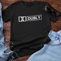 DUBLY T-Shirt (Spinal Tap Music Film Movie Heavy Metal Guitar Gig Cult Funny) XL brown