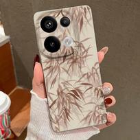 Cartoon Flowers Print Case For Xiaomi 13T Redmi Note 15 Pro 4G Leather Texture Silicone Cover For Redmi Note 14 13 Pro+ 5G Redmi Note 15 4G pilka