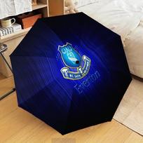 Football Club Everton Automatic Folding Umbrella - 8-Rib Travel Umbrella with Auto Open/Close & Portable Gifts for holidays or birthdays
