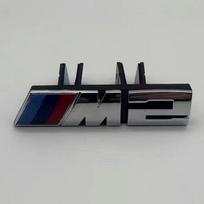 3D ABS Automobilio Priekinės Grotelių Emblemos Lipdukas BMW M Emblemai E90 E92 E93 F80 G80 F82 G82 G83 E28 E34 E39 E60 F90 F06 M1 M2 M3 M5 M6 M7 black